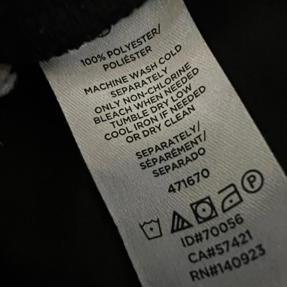 Loft Black Tie Dress Pants - Picture 6 of 7